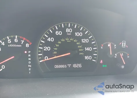 2005 Honda Accord 2.4 Ex из США, поврежденный, VIN 1HGCM56845A100813